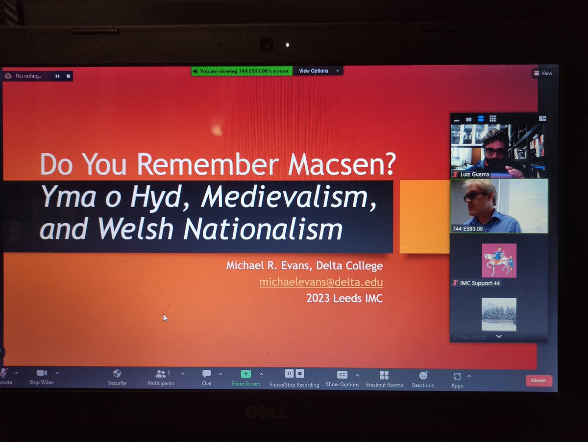 Today I am playing the role of Zordon at <a href="/IMC_Leeds/">IMC_Leeds</a> 
#medieval #medievalism #IMC2023