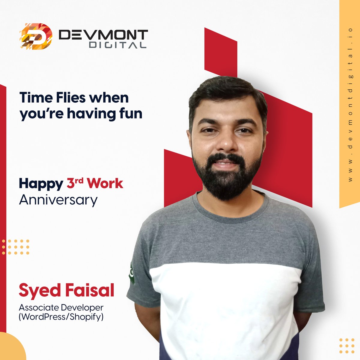 Time flies when you're having fun!

Congratulations to our team members on completing their journey with us. We can't wait to witness your future accomplishments! 🎉🌟

#timeflies #Congratulations  #teamwork  #celebrations #bestwishes #devmontdigital #teamdevmont