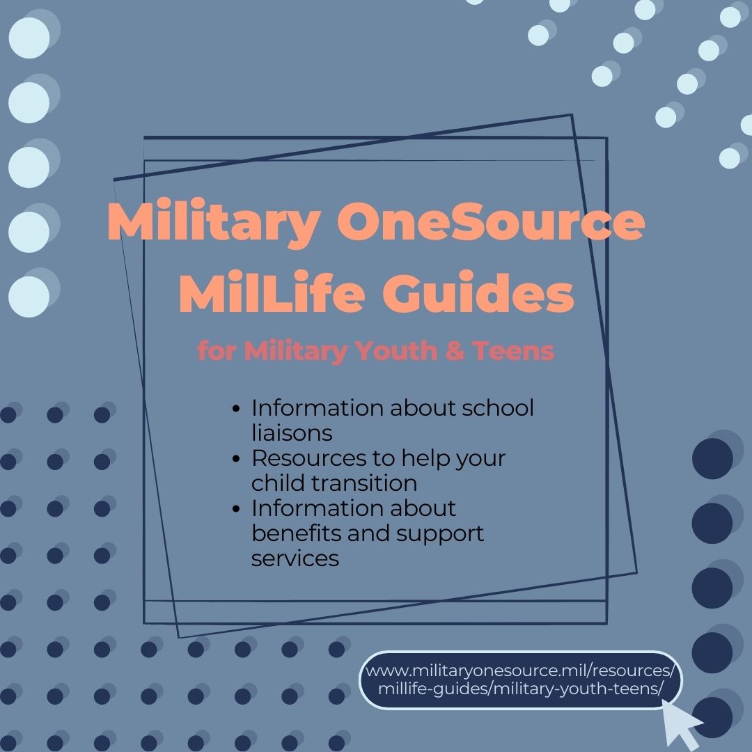 Empowering military youth is our priority! Discover programs and resources for military children at militaryonesource.mil/resources/mill… #militaryyouth #supportfamilies #empowerment