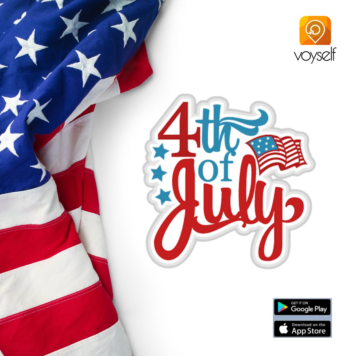 voyself's tweet image. Wishing everyone a happy 4th of July!
.
Today, we celebrate the spirit of freedom, independence, and unity. May your day be filled with joy, laughter, and memorable moments shared with loved ones. Happy Independence Day!!
.
#4thofJuly #IndependenceDay #CelebrateFreedomSure