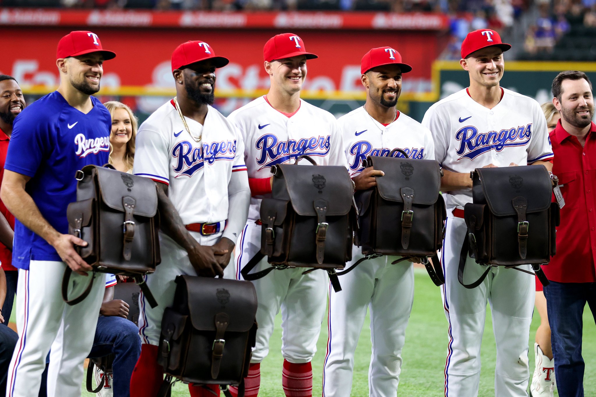 Texas Rangers on Twitter "Bags packed for Seattle! Our AllStars
