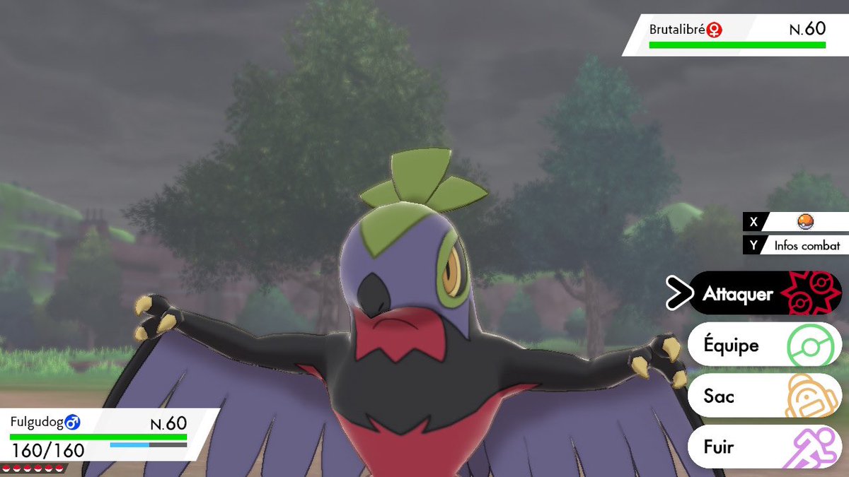 LaKlasse1's tweet photo. J’enchaîne sur ma lancée de Nymphali ! Brutalibré shiny en 1423 resets ! 🌟
Son côté sombre me plaît beaucoup, je trouve que la combinaison de couleurs est très réussie, magnifique shiny ! 💜😁
Je pense que je vais partir sur Banshitrouye à présent https://t.co/cehAheJ4gq