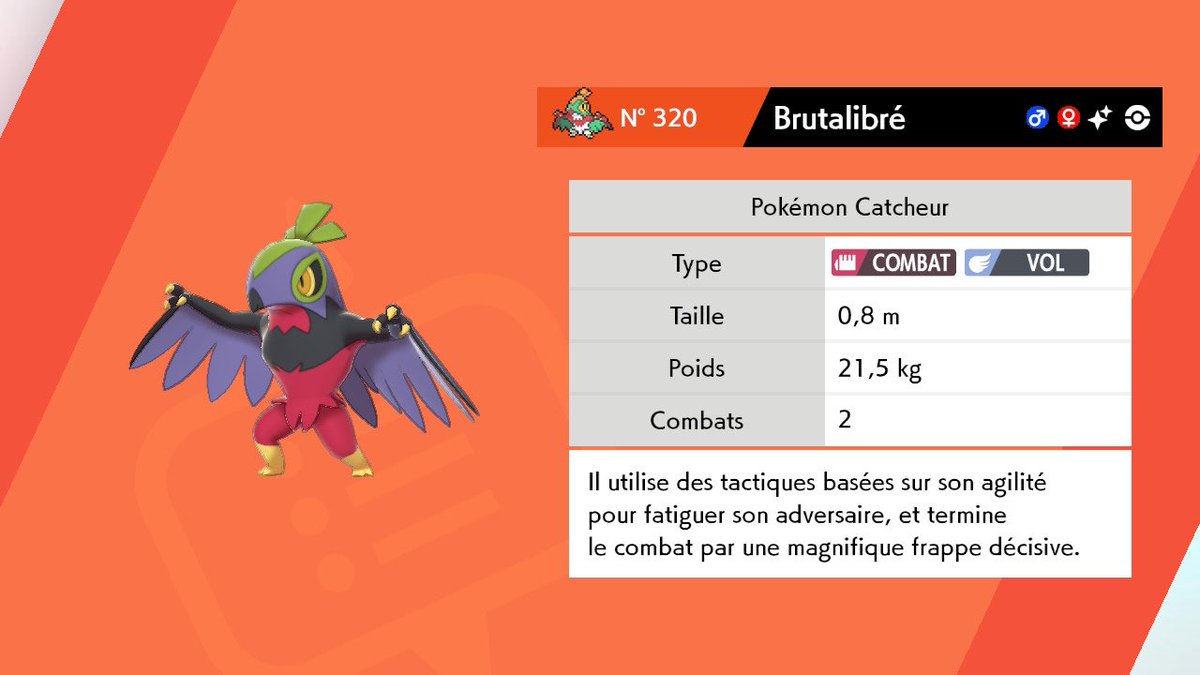 LaKlasse1's tweet photo. J’enchaîne sur ma lancée de Nymphali ! Brutalibré shiny en 1423 resets ! 🌟
Son côté sombre me plaît beaucoup, je trouve que la combinaison de couleurs est très réussie, magnifique shiny ! 💜😁
Je pense que je vais partir sur Banshitrouye à présent https://t.co/cehAheJ4gq