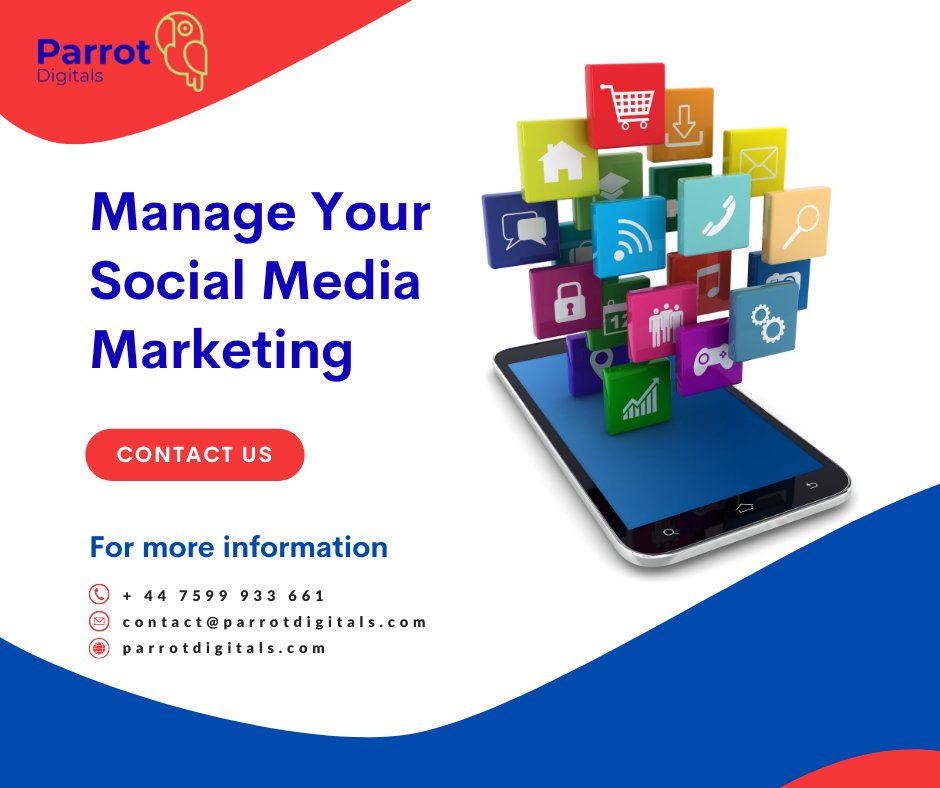 ParrotDigUk's tweet photo. Managing social media accounts can be time-consuming. Let us handle it for you. Our skilled team will manage your company's social media presence, taking care of posting content, engaging with your audience, and providing timely responses to comments and questions.

#socialmedia https://t.co/9TJlrReDLE