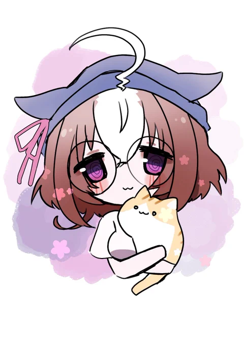#ゆう犬ワンドロ お題 眼鏡+動物 ドトメト 