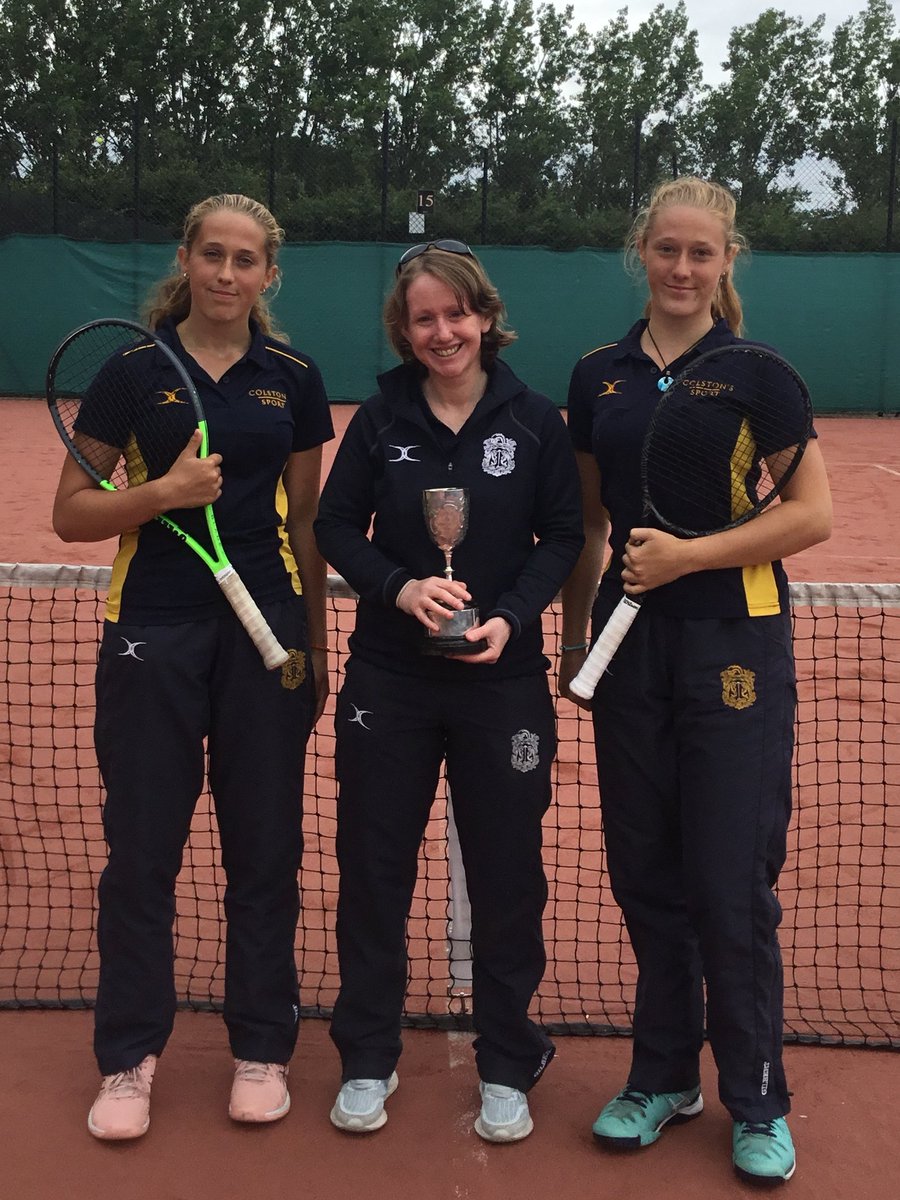 Huge congratulations to @CSBsenior's answer to the Williams' sisters, Jess &amp; Daisy G, who have been crowned <a href="/ISTAtennis/">ISTA Tennis</a> U15 champions after a stunning &amp; nail biting 16/14 tiebreak win against Queenswood. Well done girls &amp; thanks to Mrs Ward for all her support 👏🎾🏆