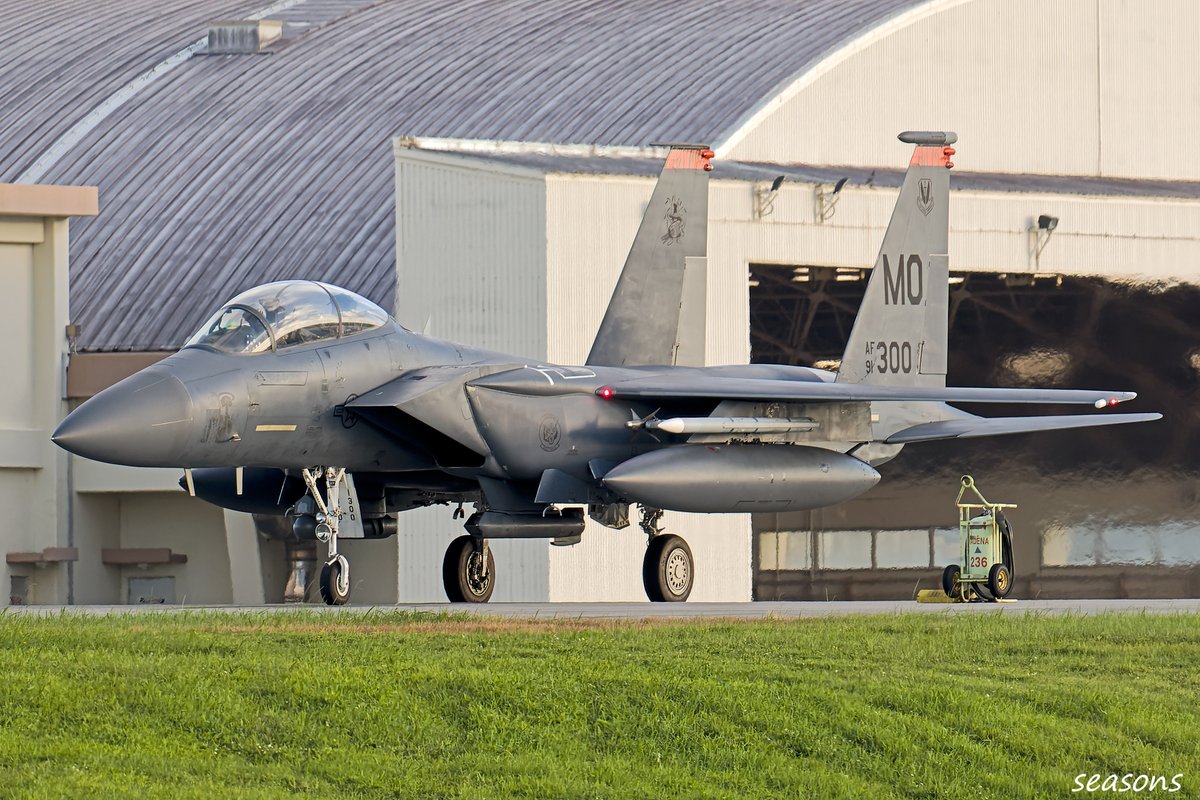 Seasons4100's tweet photo. 2023/6/26 DN
MO F15E 391FS"Bold Tigers"は366WG時代、ネリスで撮影した以来でした!
当時はB52やKC135もMOだったので凄い部隊👍
週末OIに移動する前に撮影出来て良かったというか危なかったです!😅
もう少し良い光線で撮りたかった…
#366FW https://t.co/sXqKCEUwH1