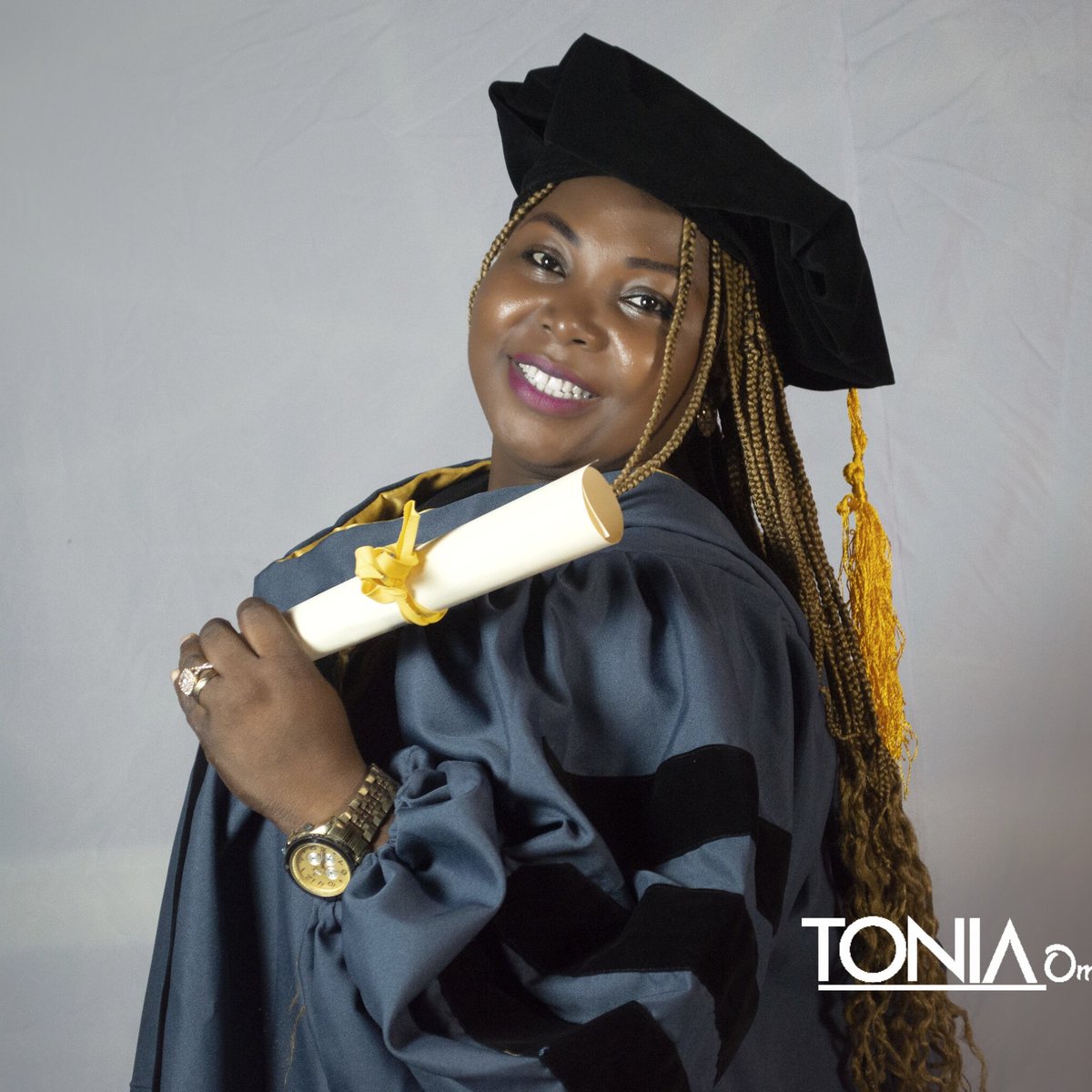 toniaomohpage's tweet photo. Now Dr Tonia Omoh https://t.co/vGpQjzU8XS