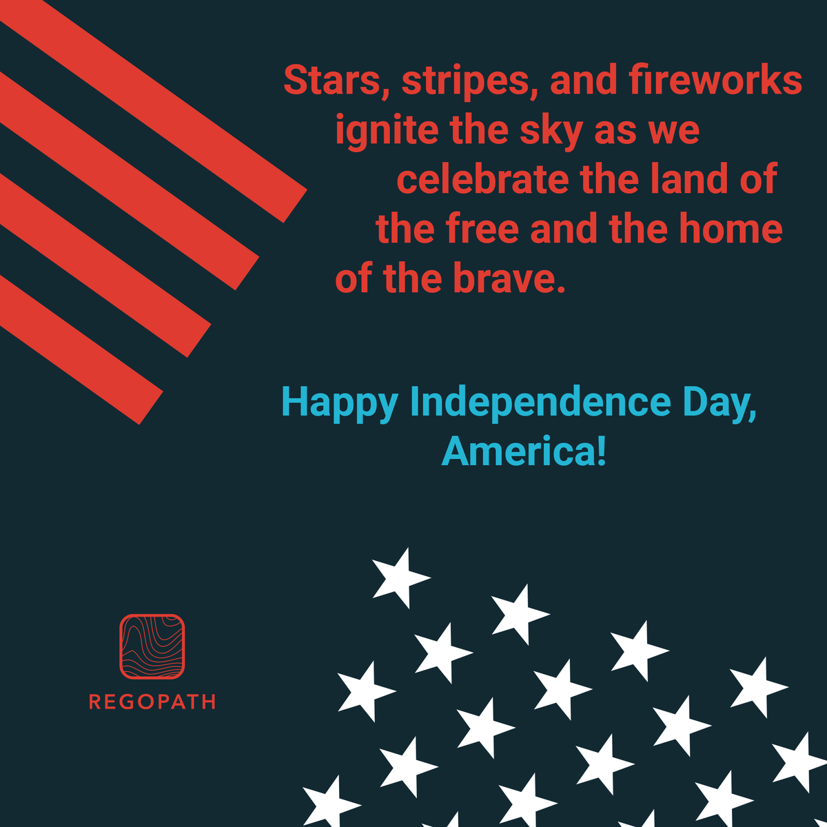 Happy Independence Day, America! 🇺🇸 Let us wave our flags high, embrace our shared values, and honor the remarkable journey that led to the birth of our great nation. May liberty and unity always prevail. #4thofJuly #USA