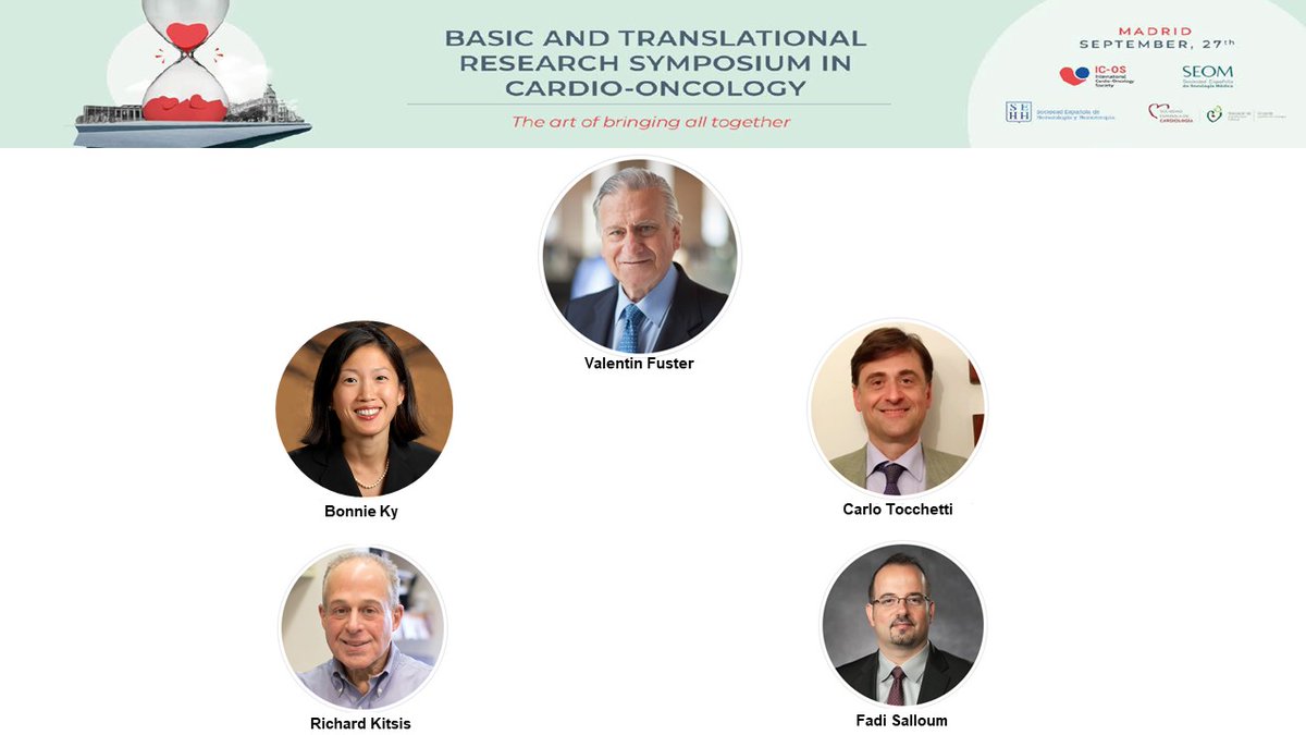 'Kickstart #GCOS23 Day 1 with a Research Symposium and keynote by @FusterValentin! Bonnie Ky & Carlo Tocchetti spearhead the 1st session. @SALLOUMFN navigates cardio toxicities prevention, then Dr. Kitsis discusses new mitochondrial therapies. Brace yourselves!'@ICOSociety