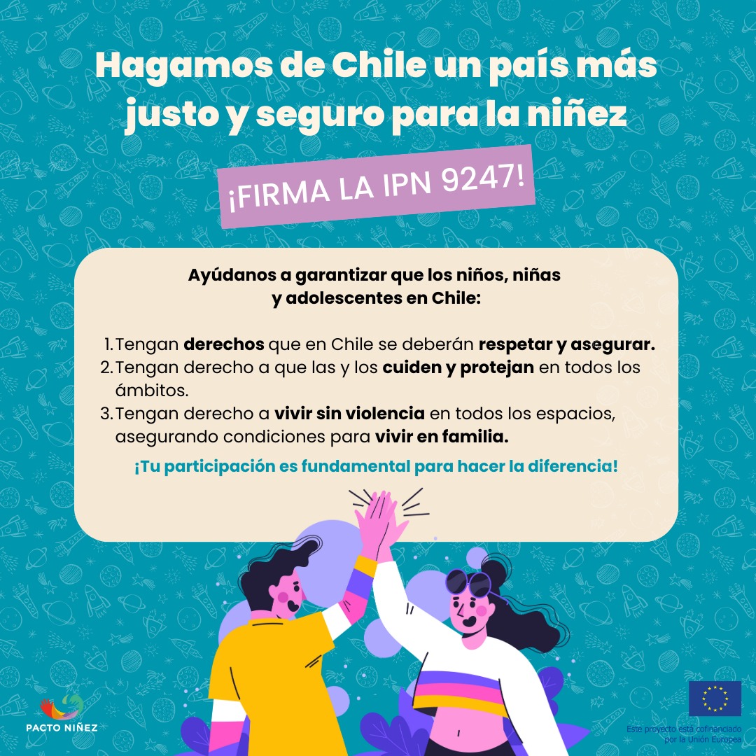 📣 Para que los derechos de la niñez y adolescencia sean reconocidos y resguardados por la #NuevaConstitución. Hágale a la IPN N° 9247 #NoTeOlvidesdeLaNiñez 👇
✍️Vota en menos de 1 min con tu clave única en ucampus.quieroparticipar.cl/m/iniciativas/…
