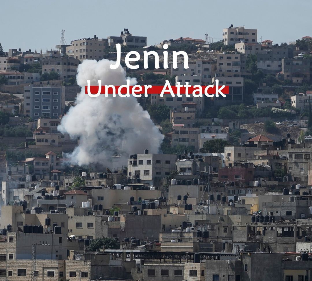 Maisam_Ham's tweet photo. 10 Palestinians were murdered and over 100 others were injured by Israeli occupation forces and warplanes during the ongoing military invasion into Jenin camp for the second day.
#IsraeliOccupation 
#IsraelCrimes 
#JeninUnderAttack https://t.co/6ANjARrTHe