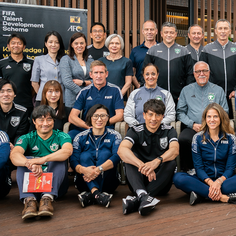 FIFAcom's tweet photo. Helping to raise the standards of national team development around the world 🌍

The first-ever FIFA Knowledge Exchange workshop in Asia took place in Osaka last month, enabling member associations to share knowledge and discuss key regional challenges.
