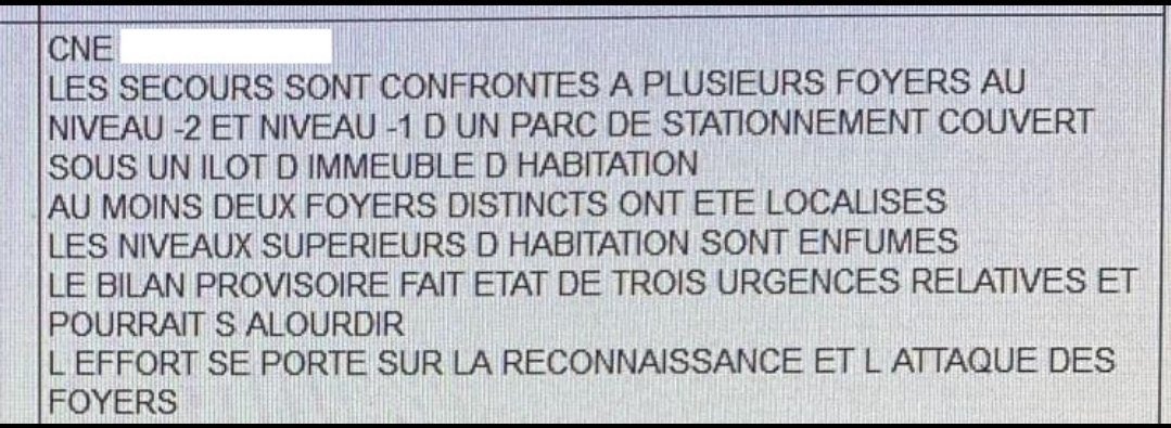 Contrairement à ce qui est bruyamment indiqué dans la presse, le pompier Dorian Damelincourt était en intervention sur un feu CRIMINEL(deux foyers distincts)… en pleine émeute. 
On veut nous cacher la responsabilité des émeutiers.