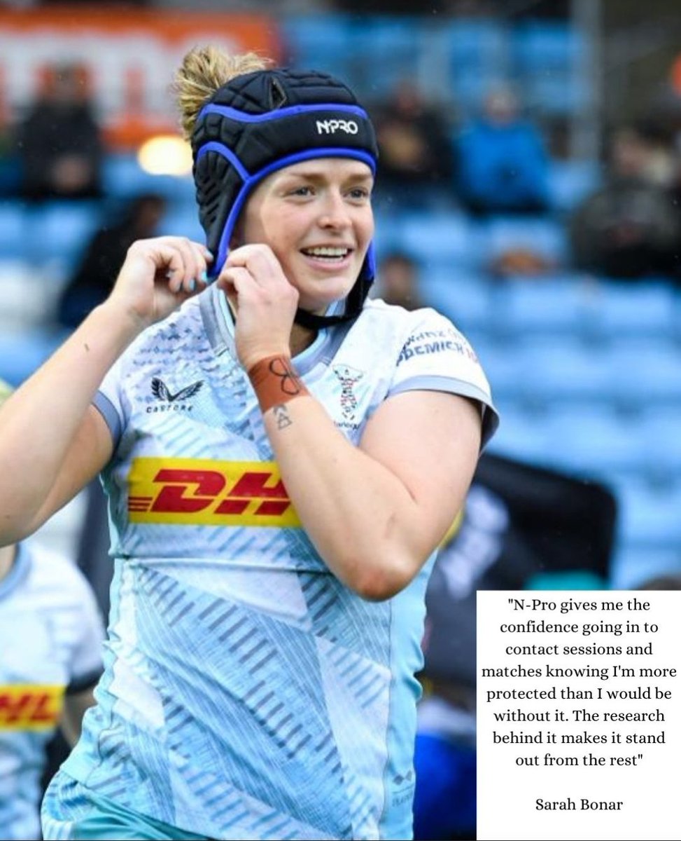 NProSports's tweet photo. See why @SarahAnn_Bonz from @HarlequinsWomen and @Scotlandteam wears her #NProSports https://t.co/6mspenapSR