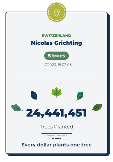 Tun Sie was gutes und Pflanzen Sie Bäume. Ganz einfach mit einer kleinen Spende!
teamtrees.org/?q=Switzerland
#teamtrees #helpchangetheworld @teamtreesofficl