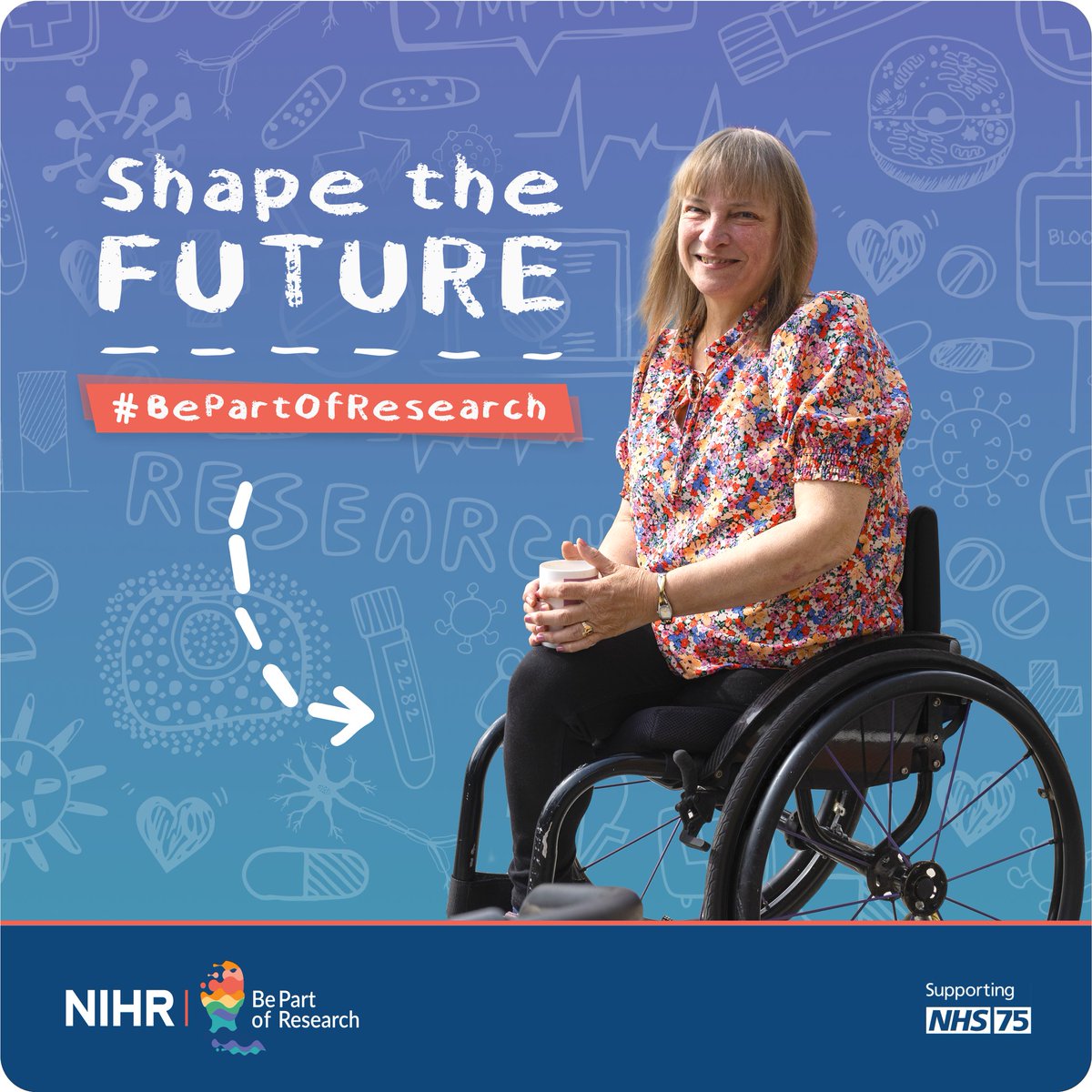 Everyone can get involved and contribute to health and social care research! Join us in our mission to find better care and treatments and #BePartOfResearch! bepartofresearch.nihr.ac.uk/?utm_source=tw…

#NHS75