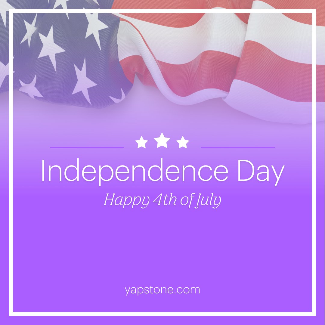 Happy #IndependenceDay! 🇺🇸

Today, we celebrate the freedom and spirit of our great nation &amp; honor the visionaries and trailblazers who have shaped our country's past, present, &amp; future. 

Let's unite, bridge divides, &amp; build a brighter future for all🗽 

#UnitedWeStand