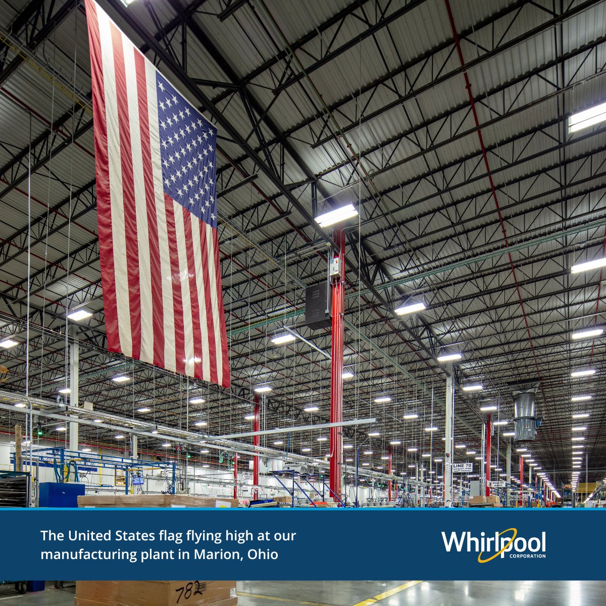 Happy 4th of July from all of us here at Whirlpool Corporation. #July4th #ImprovingLifeAtHome