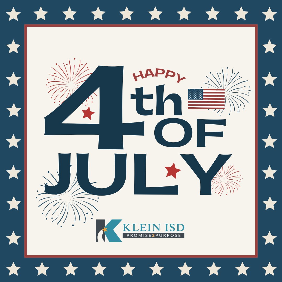 Happy Independence Day, #KleinFamily 🇺🇸 We hope this is a day of fun, sun, and relaxation!