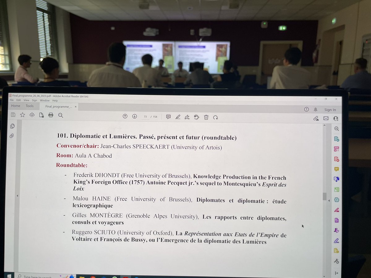 JeremyFilet's tweet image. Diplomacy and the Enlightenment at #ISECS2023 ? 
Yes, please!