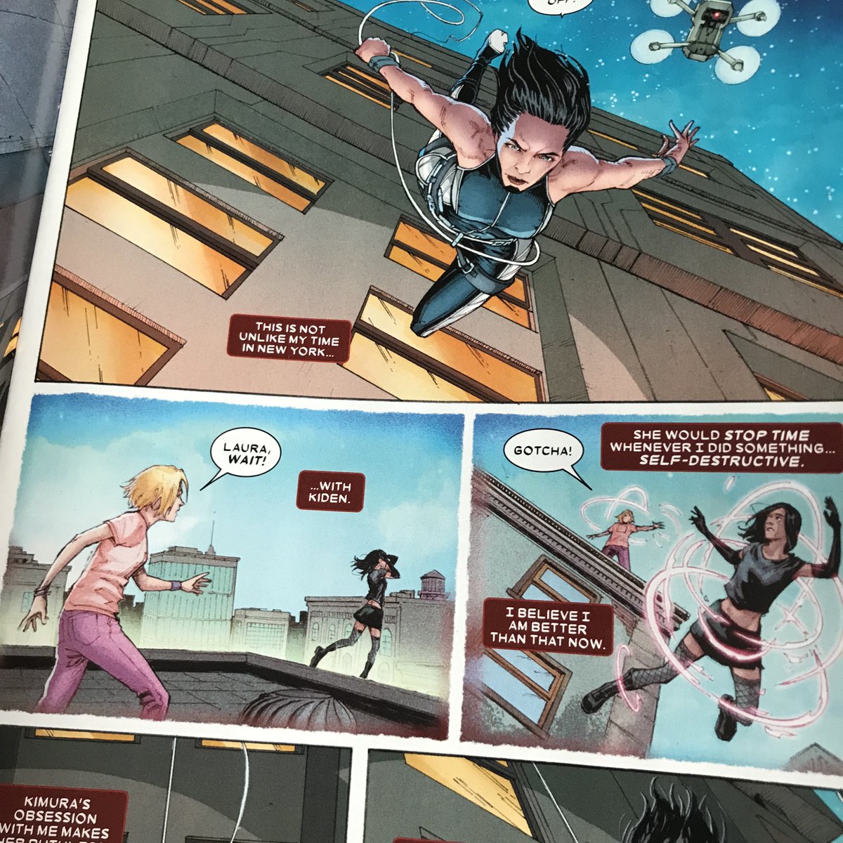 X-23 #5 is in stores tomorrow, but can we look at how awesome this cover for X-23 #4 is? Gotta love the covers by <a href="/evilkalman/">Kalman Andrasofszky</a> And the interiors by <a href="/EdgarSalazar_1/">EDGAR SALAZAR</a> and Carlos Lopez are pretty awesome, too!