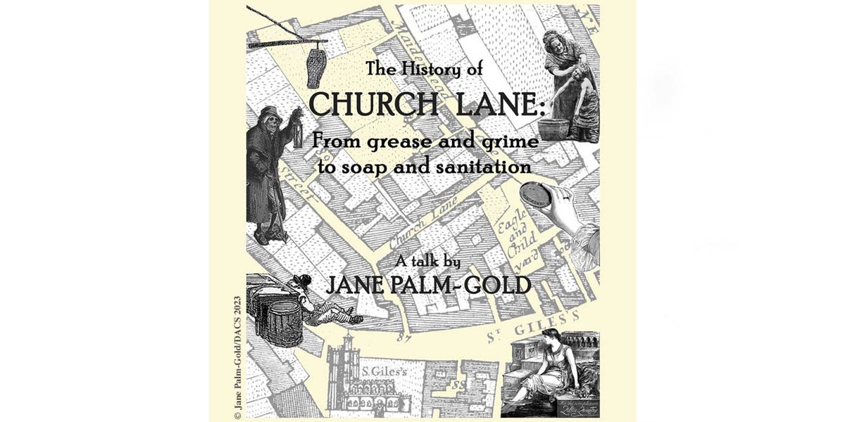 Had an enjoyable night last week presenting my new talk, 'Church Lane: From grease and grime to soap and sanitation' to returning clients, the lovely London West End WI. My talk begins in the 1840s at the heart of the Rookery and ends at the Pears Soap emporium on New Oxford St.