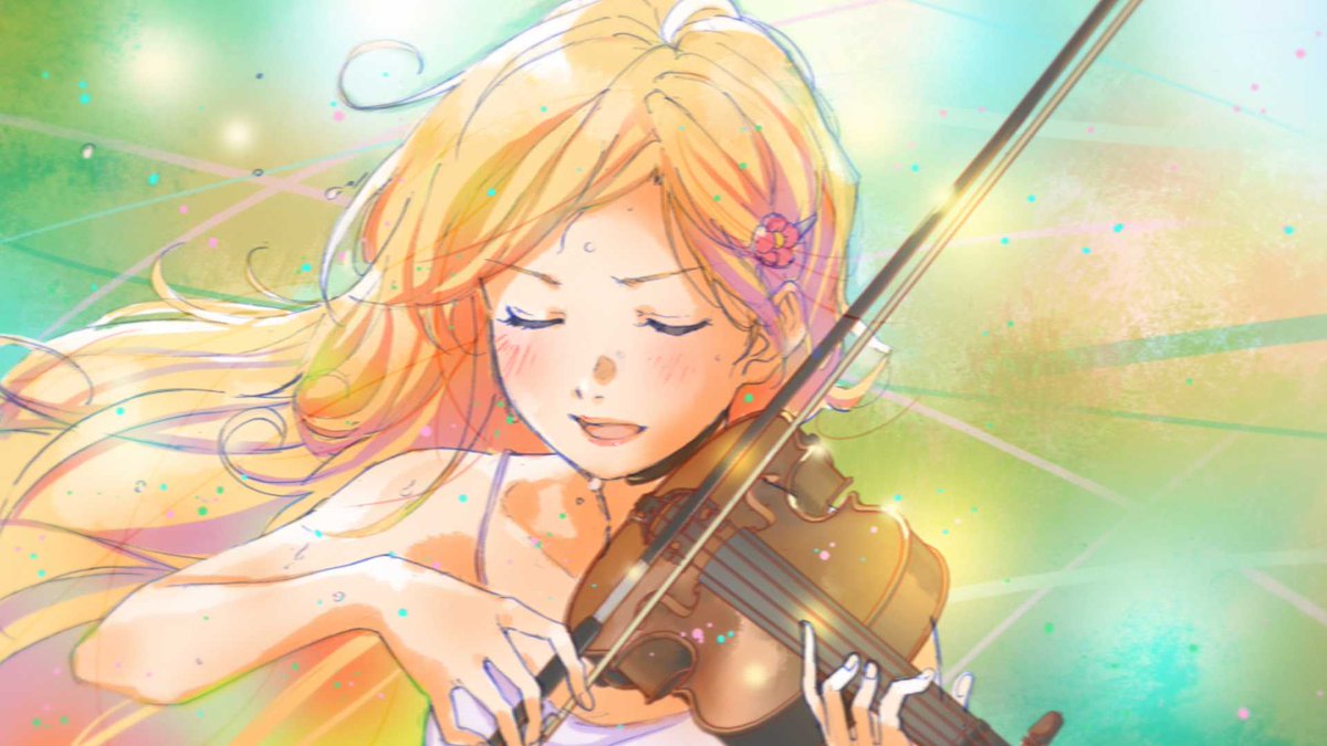Happy Birthday to Kaori Miyazono from Your lie in April! 🎂