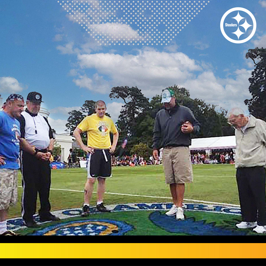 SteelersIreland's tweet photo. 10 years ago today, his special guest was legendary Steelers QB @_BigBen7. Big Ben was given a warm Irish welcome from all who came out to show their support 🙌​

​See the full video here - https://t.co/xhUU9F5Xdk 
#HereWeGo  #SteelersIreland https://t.co/LgqDQv8SyN