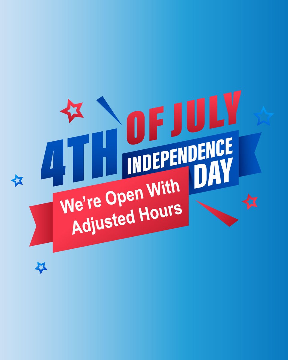 FairfaxVolvo's tweet photo. Happy 4th of July! 🇺🇸

Our service hours today are 10:00 AM to 3:00 PM, while our showroom is open 9:00 AM to 5:00 PM.

We wish everyone a safe and spectacular Independence Day and look forward to seeing you at our dealership.

#4thofjuly #independenceday https://t.co/7pT58vYqkJ