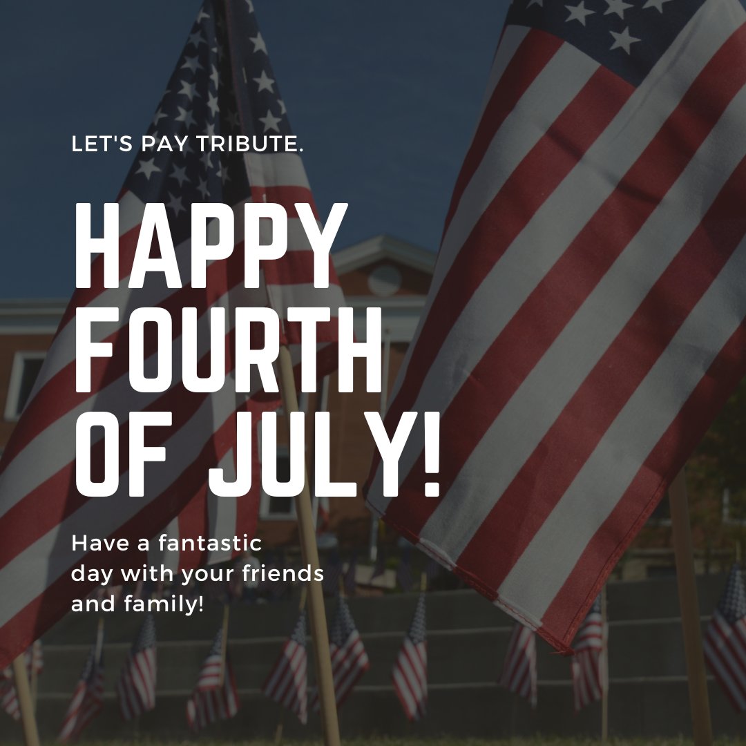 🇺🇸 Happy Fourth of July from The University of Akron. Embracing the spirit of freedom, unity and pride as we celebrate this historic day. Reminder that campus is closed today.