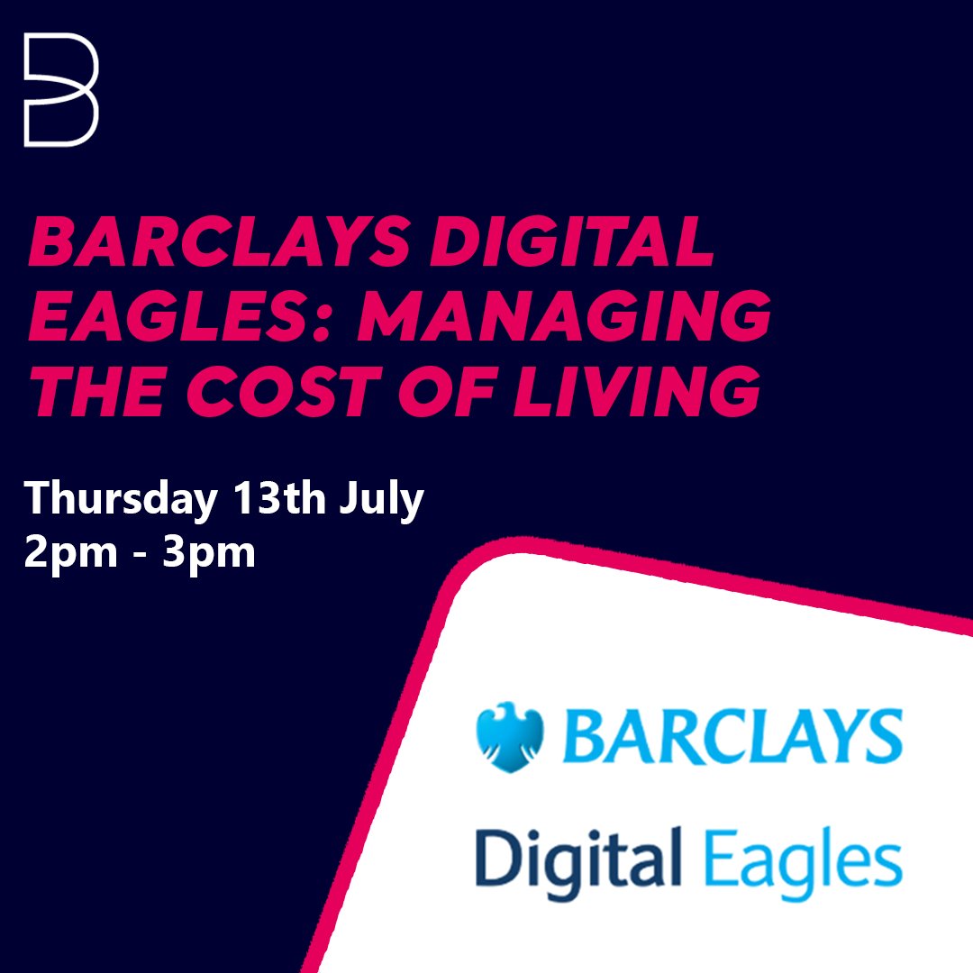 Join us for an insightful webinar hosted by Barclays Digital Wings as we delve into the topical subject of managing the cost of living. Sign up now to confirm your place! 🔗 hubs.li/Q01WDj-M0