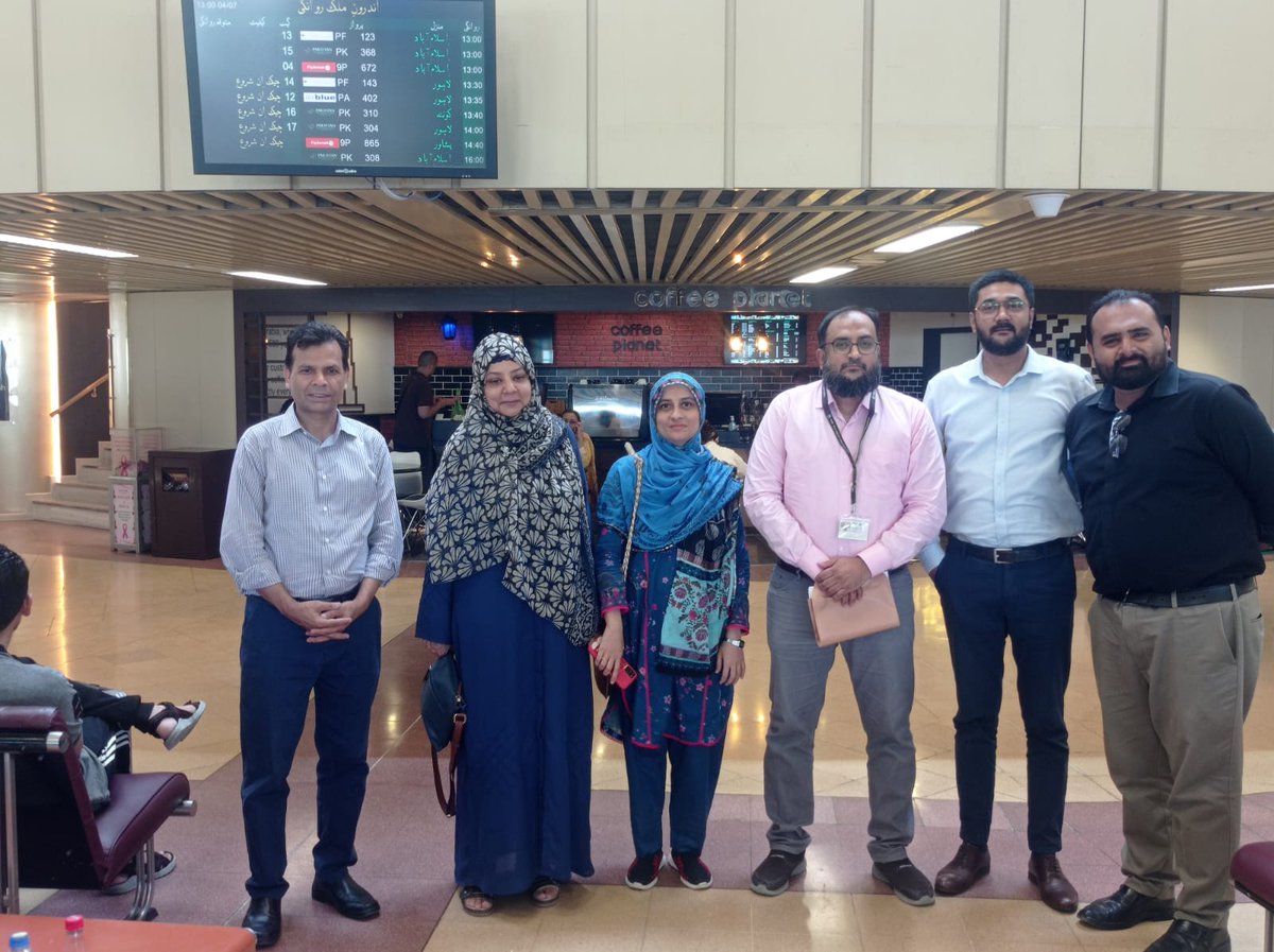 drsyedasad's tweet photo. Dept of CHS Team is heading to Quetta to train Media Professionals in interpreting &amp; reporting health literature to the public in Baluchistan. This is first in a series of courses that the dept will offer to media professionals nationwide. #CHS #HealthLiteracy https://t.co/SOMoTTzl2b