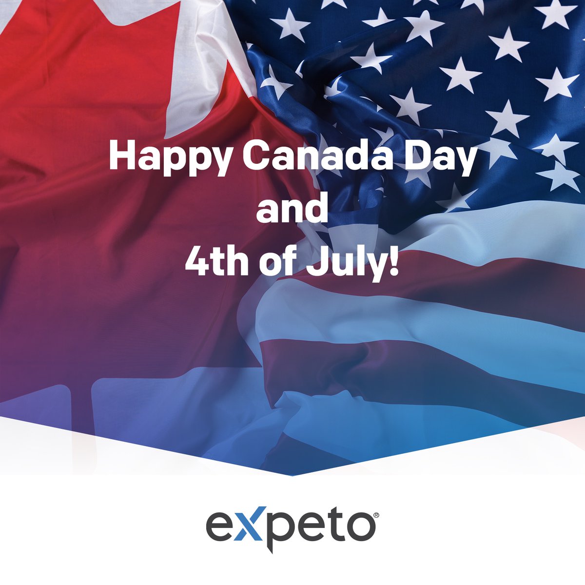 expetowireless's tweet photo. As a proud Canadian and American company, this week gives us two holidays to celebrate. Wishing our customers, partners and colleagues both a festive 4th of July and a belated happy Canada Day!
#IndependenceDay #CanadaDay #HappyFourth #Canada #EnterpriseFirst https://t.co/dUyxOsnDJh