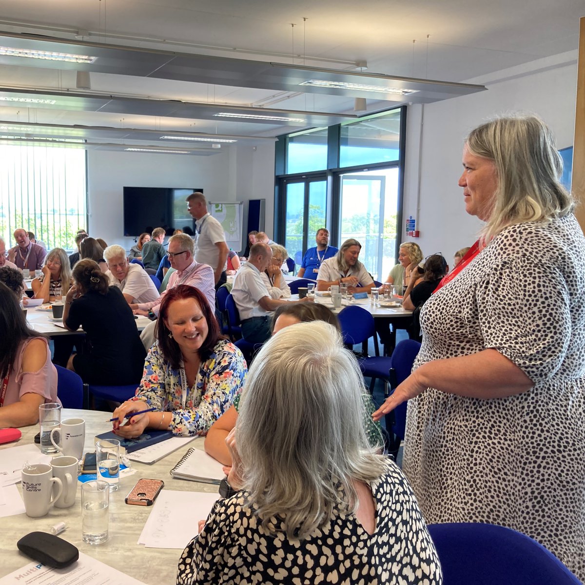 ExeterCollege's tweet photo. What an amazing day yesterday as we launched our new #MultiPlex project with @cityplym. We were joined by over 150 FE practitioners across the South West; sharing knowledge and best practice in English and maths teaching. Looking forward to seeing you all again soon. https://t.co/CIX2JgKIAm