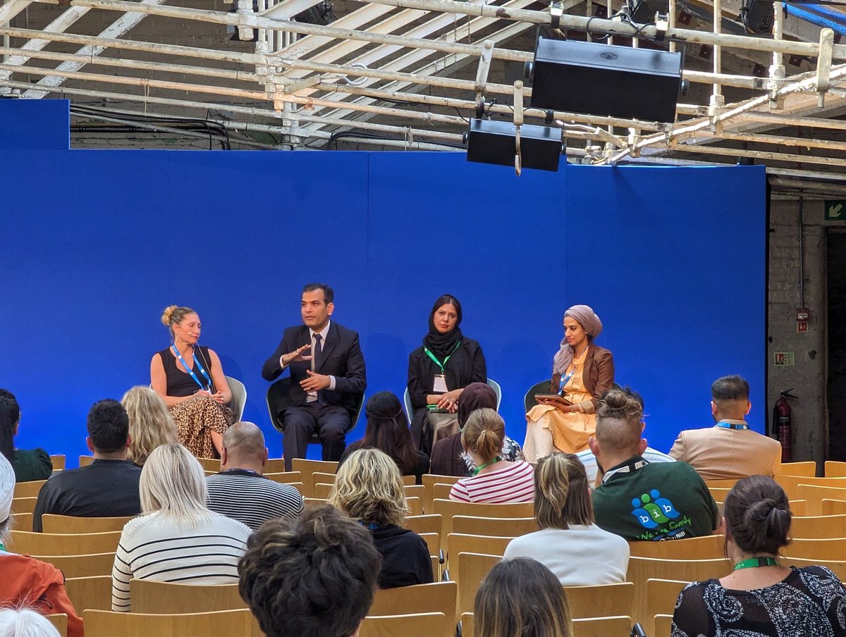 JohnMcArts's tweet photo. "With access to arts, to music, to drama, young people facing many other challenges in their lives can rise to prominence"
Dr @SufyanDogra at @BiBresearch's #BiBFest #BiBFest23 #BibFest2023 https://t.co/VfQhFUhNI6