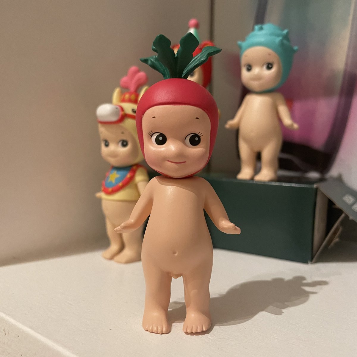 pichitae's tweet photo. WTS LFB WTT LFT
Sonny Angel Radish Vegetable Series
• fresh pull! 
• with box and foil :)
• bought for 600
• can do 2 days dop, prio payo :>
• price nego!
• can also trade for other veggie series sonnies https://t.co/uMwXKXmTZR