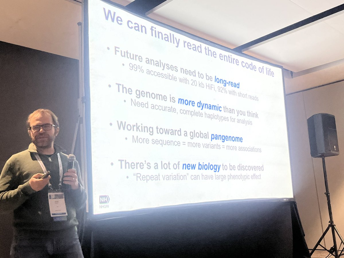 SadyePaez's tweet photo. I always walk away w/an even deeper sense of appreciation &amp; awe of the tech advancements in genomics from @sergekoren’s teaching. Also, the inconvenient repeats? They matter! We need T2T, a lot of them (see completeness &amp; representation biases) @isagofficial @genomeark #ISAG2023 https://t.co/eMO2bwCOlT
