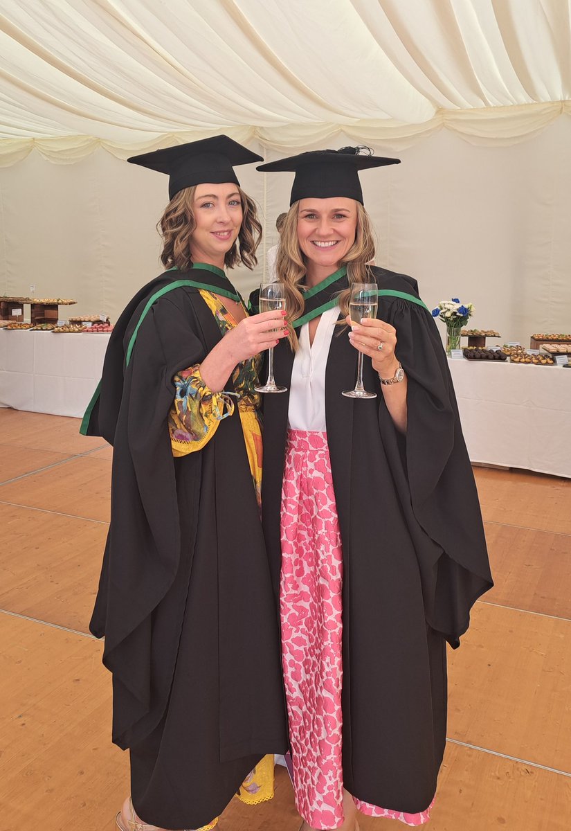 PaulineNKerr's tweet photo. Lovely words of recognition for mature students at #UU graduation ceremony - personally couldn't have done it without the straight-talking @DevineMichaella 😂 Big shout out to our hugely supportive children!! 👏 https://t.co/hAMeaC0XFl