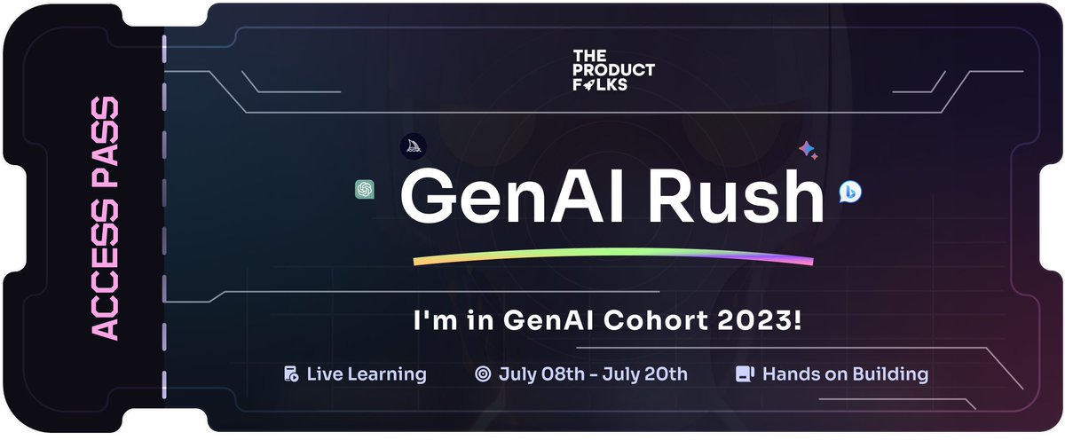 sheefa_naaz's tweet image. I have been selected to TPF GenAI Rush Cohort!   Super excited to join this cohort!
 
#LearnWithTPF