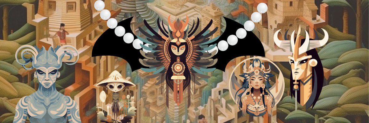 AswangTribe's tweet photo. 🧵 This week's Featured Artist from the Aswang Multiverse is @sheilaaledesma - a Filipina contemporary artist exploring the intersection of design, art, and social impact 👁️ https://t.co/yzMJBd3sf4