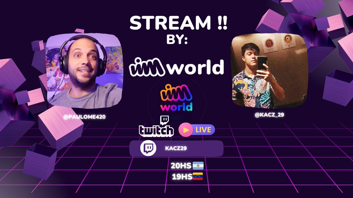 Vimworld_SP's tweet photo. Gm #VIMfam #TacoTuesday  🌮🌮

Hoy como todos los martes tendremos nuestro stream semanal , junto a @kacz_29 y @PauloMe420 en nuestro canal de twitch https://t.co/1a3zJK2qJn !! Tendremos sorpresas y un tema muy interesante !! NO TE LO PIERDAS 🚨💯💯  20hs 🇦🇷19hs🇻🇪 #Web3 #Bitcoin #HappyTuesday