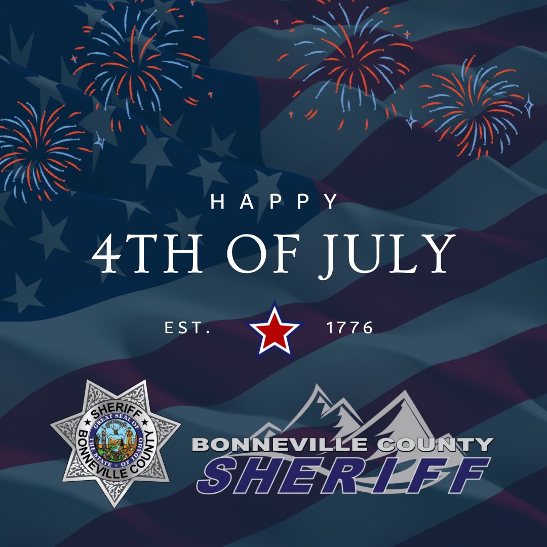 BonnevilleCSO's tweet photo. Beautiful morning for a parade, have a great 4th of July!! #BCSOTeam #BCSOFamily #4thofjuly2023 https://t.co/kSYOaCzKKM