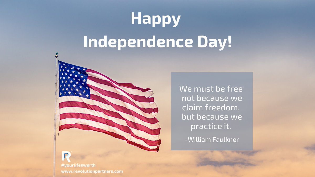RealizeRev's tweet image. Happy Independence Day!
#realize #yourlifesworth