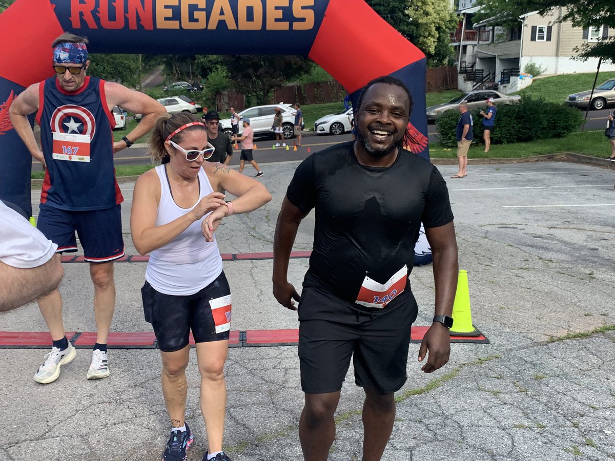 Pottstown 4th of July celebration off to a great start with patriotic 5K run hundreds of runners enjoying the exercise and the beautiful Pottstown architecture. Don’t be late for the parade on high Street 10:15 AM. <a href="/PottstownNews/">Evan Brandt</a> <a href="/PSDRODRIGUEZ/">Stephen Rodriguez</a> @LauraLyJohnson  <a href="/pottstownschool/">Pottstown Schools</a>