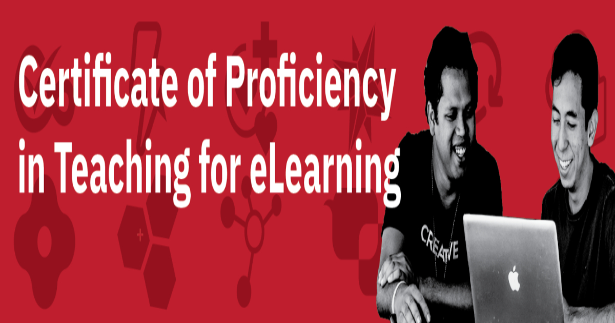 Earn a "Certificate of Proficiency in Teaching for eLearning" at #YorkU by completing five of the ten online listed courses in any order within a two year period &amp; an additional summative project. 

Explore more here 🔗tinyurl.com/bdzbppjs