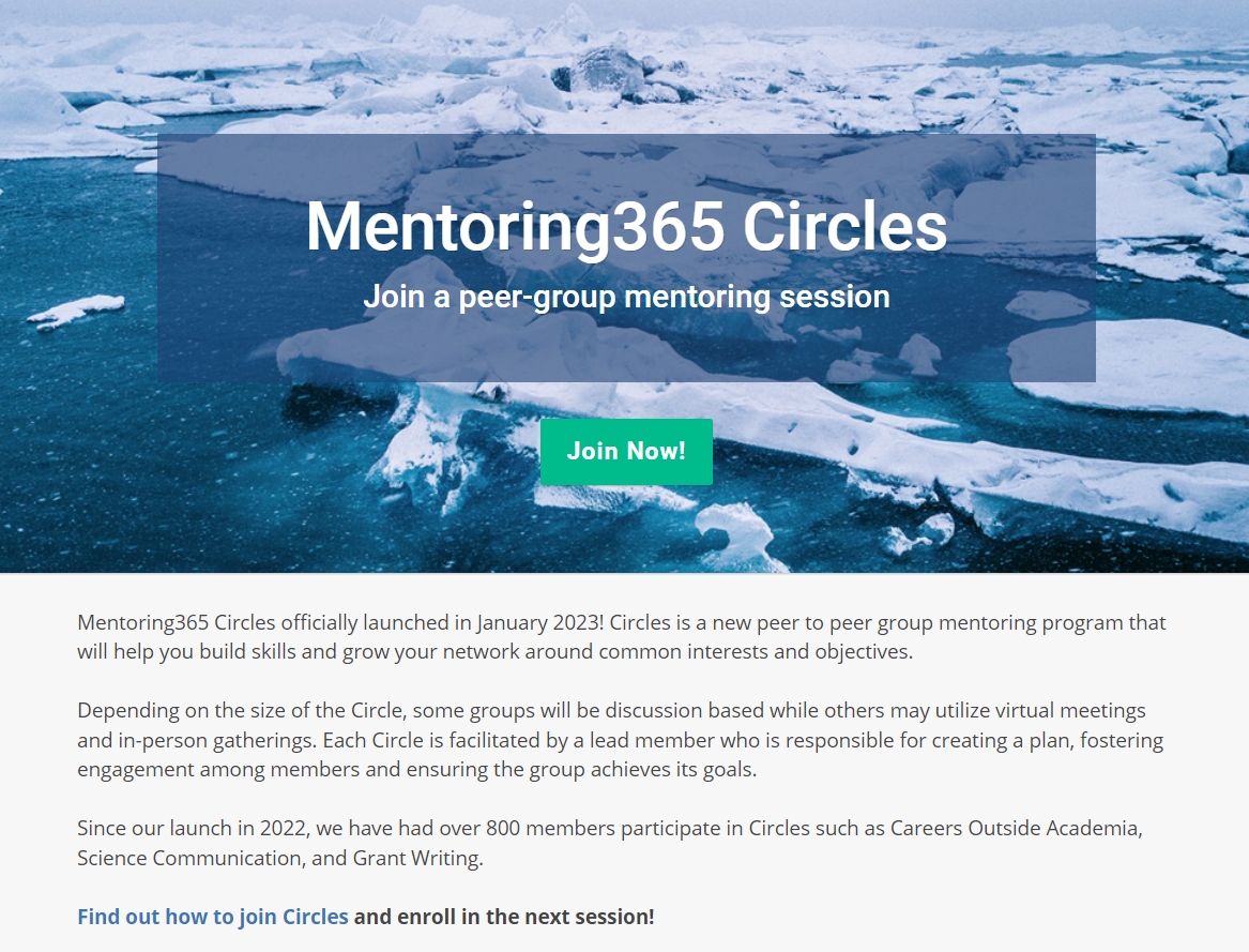Are you thinking about publishing your first paper? #Mentoring365_Circles by @theAGU is a new free virtual peer to peer group mentoring program. The Publishing 101 Circle – Writing and Submitting Your 1st Paper starts on July 17th and lasts for 30 days 👇 mentoring365.chronus.com/p/p5