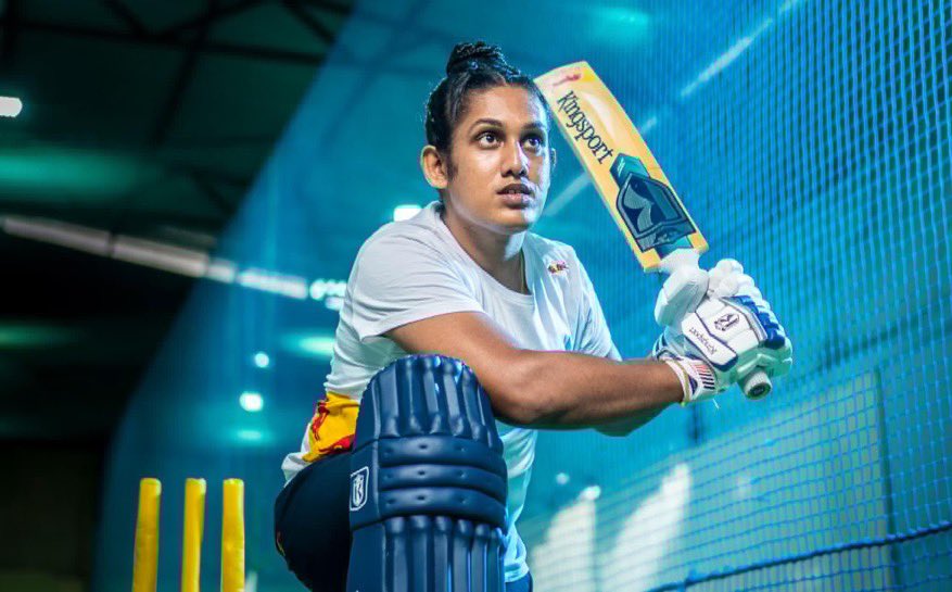 This powerhouse is making us proud! 
Chamari Athapaththu topped the women's ODI rankings (and is the first Sri Lankan woman to do so!). 
සුබ පැතුම් Chamari 💪🏾👏🏽❤️