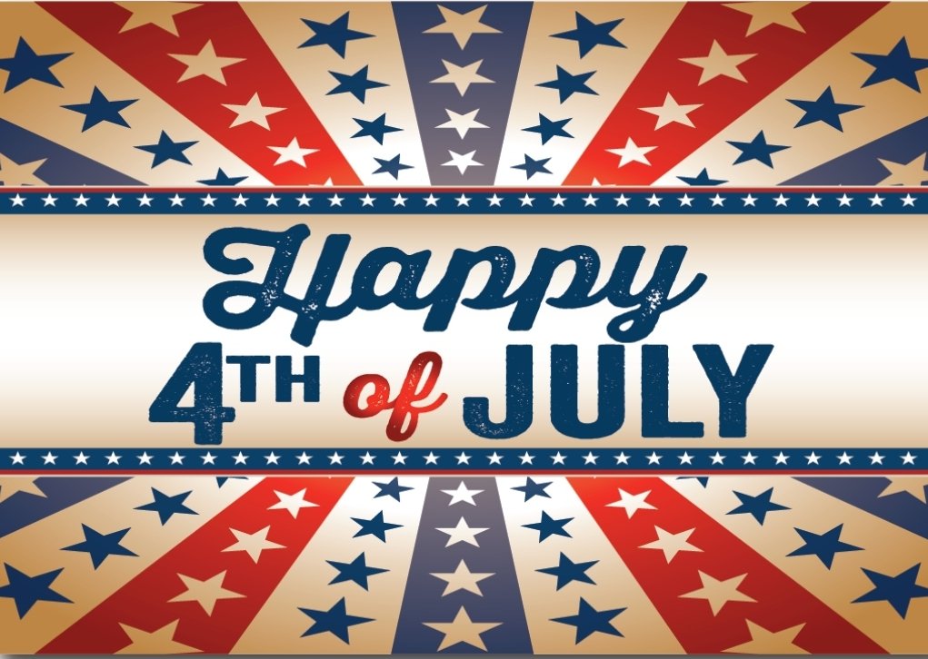 Happy 4th of July to you and your loved ones! 
#4thofJuly #IndependenceDay #celebration