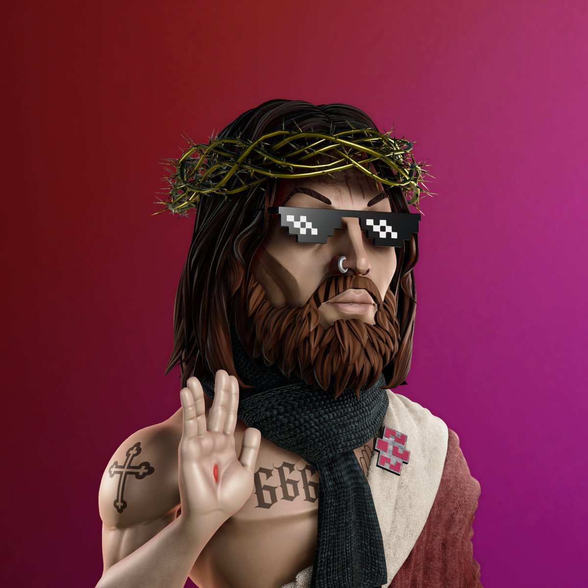 alter_minds's tweet photo. gm mfers 🙏
there was a guy on #opensea that sold me this rare #holyone at the floor price. ez.
@TheHolyOnesNFT #thatsholy https://t.co/ouuwfBNLWH